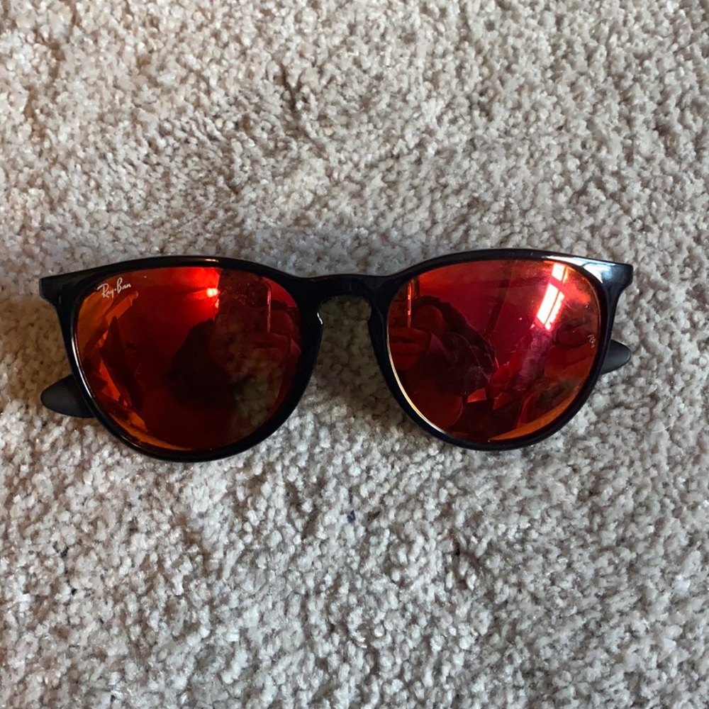 Ray Ban Erika Red/Pink Polarized Sunglasses